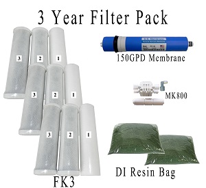 Value Pack- Entire 3 Years of Replacement Filters Bundle RD150