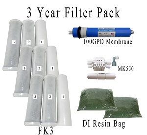 Value Pack- Entire 3 Years of Replacement Filters Bundle RD102