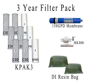 Value Pack- Entire 3 Years of Replacement Filters Bundle AR122