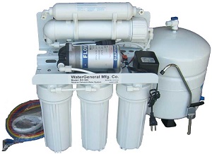 .RO585AQ 5-stage RO System w/Aquatec Booster Pump