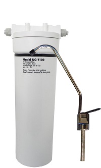 UC7000 HONEYWELL UNDER THE COUNTER WATER FILTER (WHITE, LARGE)